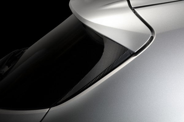 TOM'S RACING TRUNK ROOF SPOILER SIDE PANEL CARBON SHEET - Corolla Hatchback [2019+]