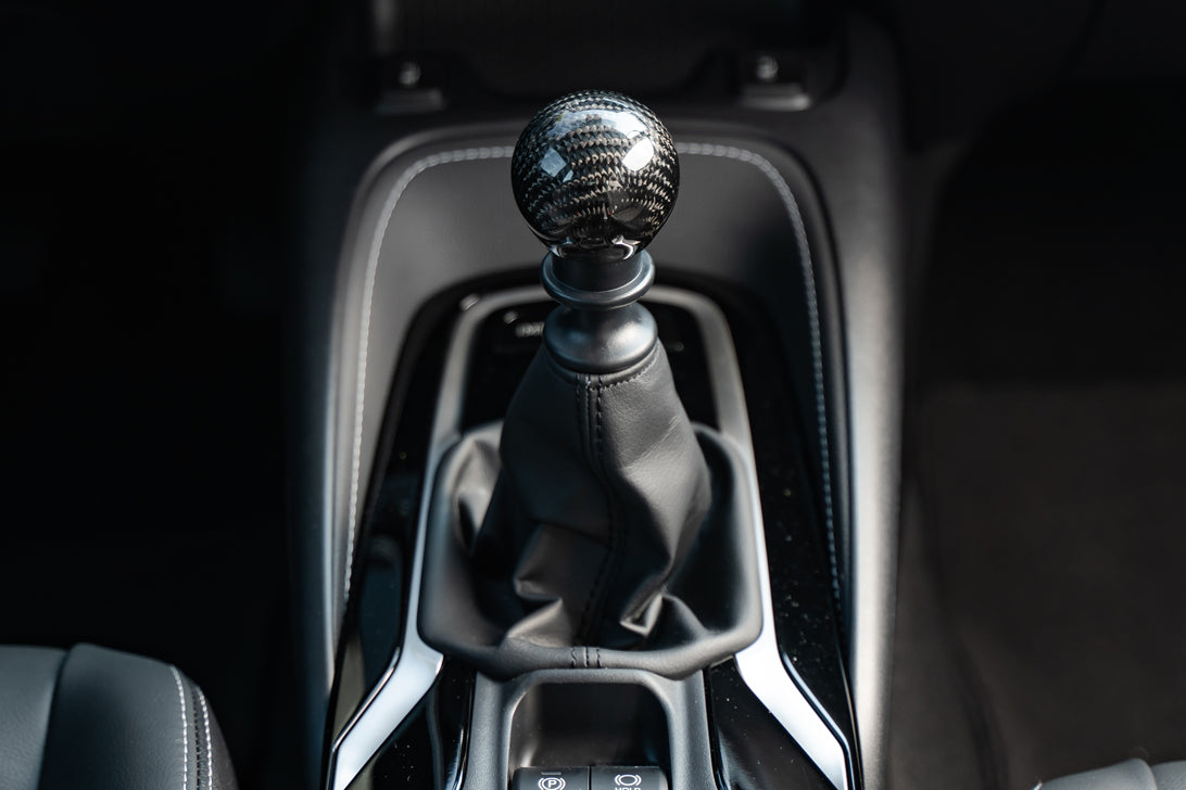 TOM'S RACING CARBON SHIFT KNOB - GR COROLLA [2023+]