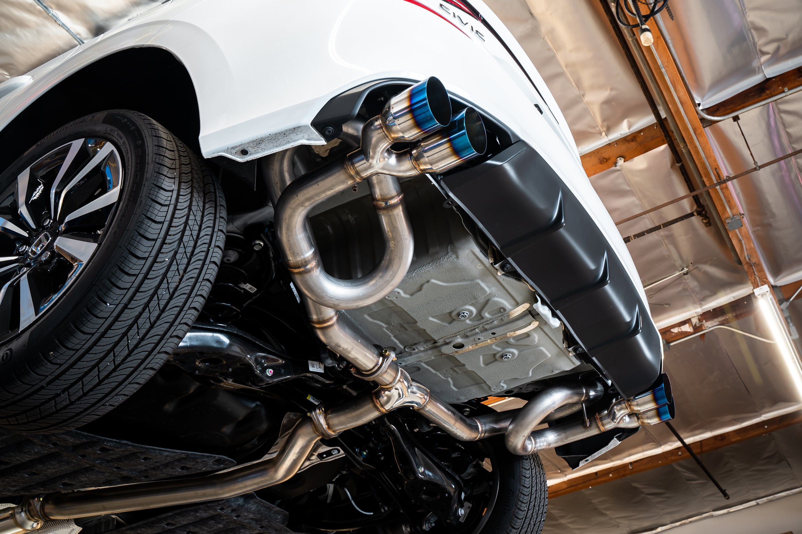 REMARK SPORTS TOURING (LINK LOOP) CATBACK EXHAUST - HONDA CIVIC EX-L HATCHBACK [2022+]