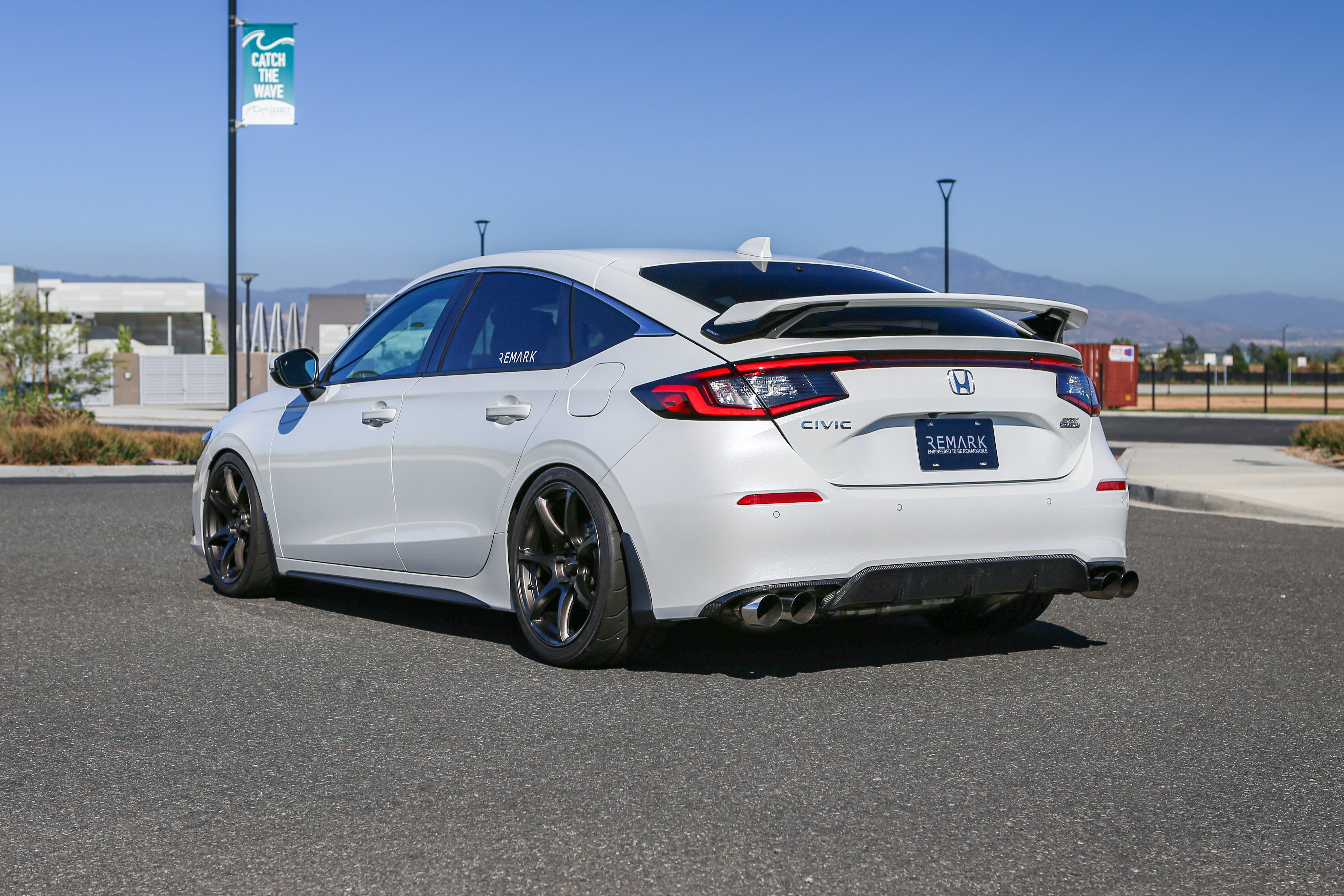 REMARK SPORTS TOURING (LINK LOOP) CATBACK EXHAUST - HONDA CIVIC SPORT TOURING HATCHBACK [2022+]