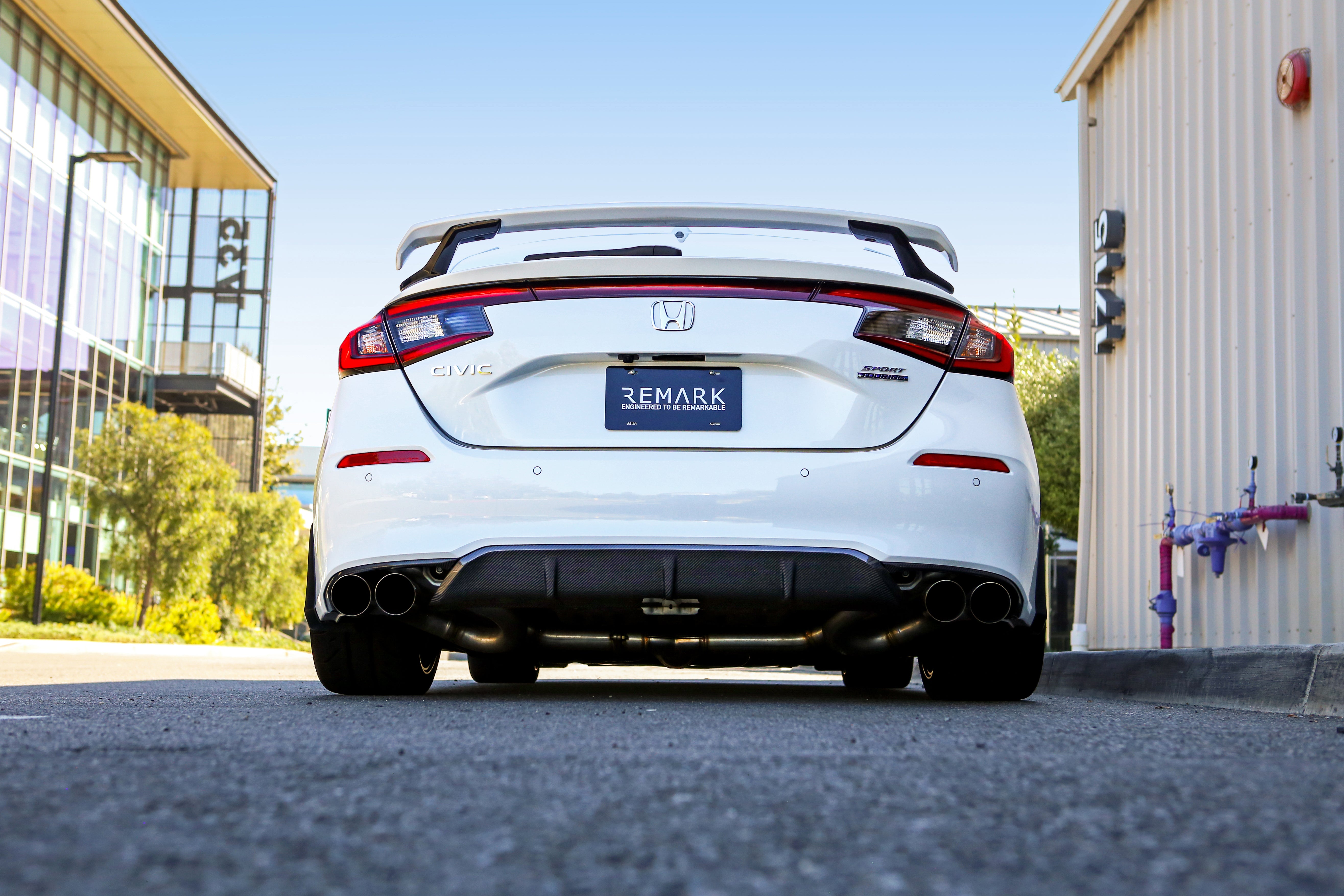 REMARK SPORTS TOURING (LINK LOOP) CATBACK EXHAUST - HONDA CIVIC SPORT TOURING HATCHBACK [2022+]